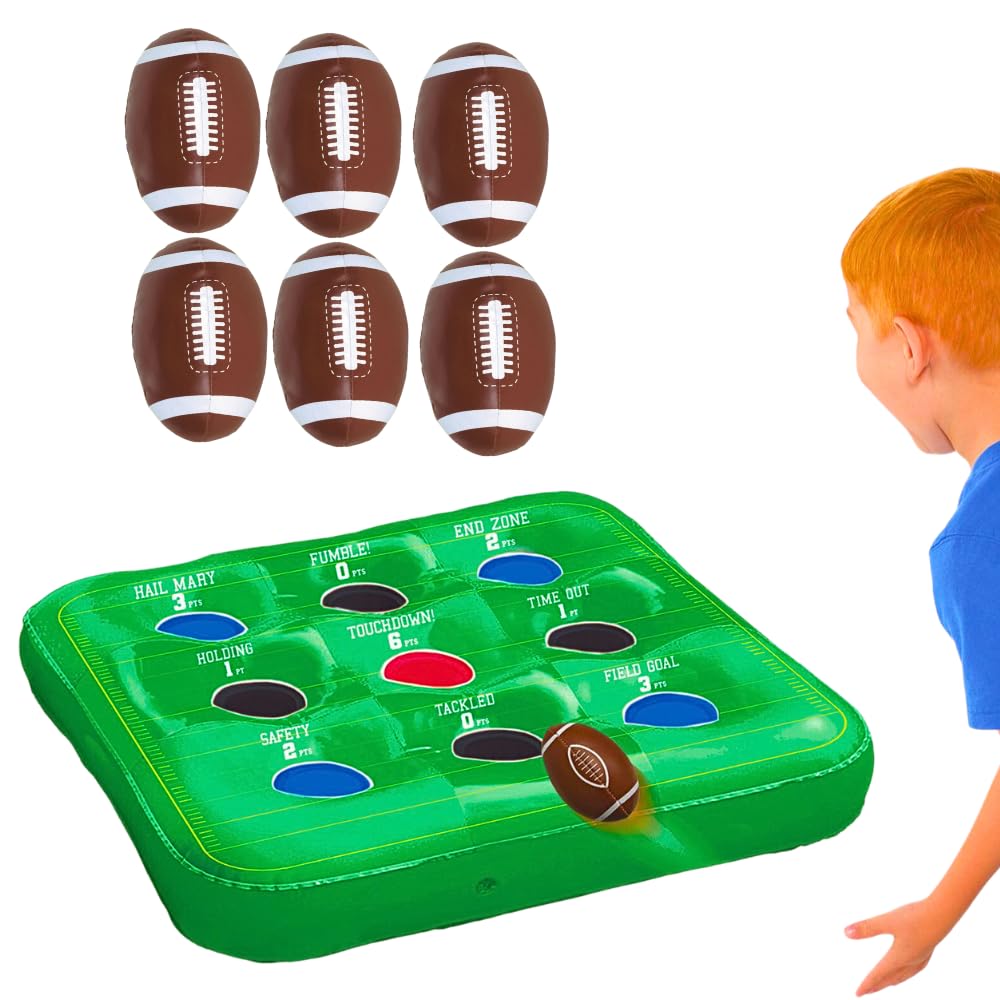 Multicolor Inflatable Football Toss Game - 27
