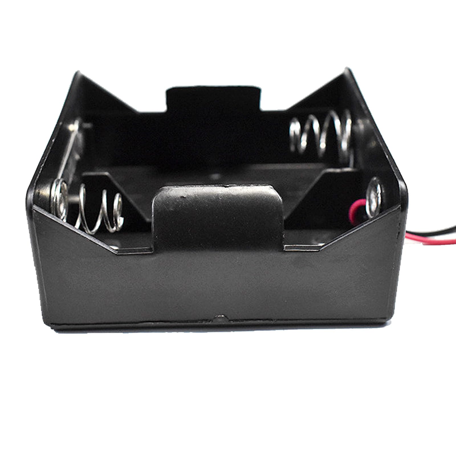 Hrsyyl 2x Batteriehalter Für C-Zellen – 1,5V, Mit Kabeln, In Reihe Oder Parallel Steckbar, Für DIY & Elektronikprojekte