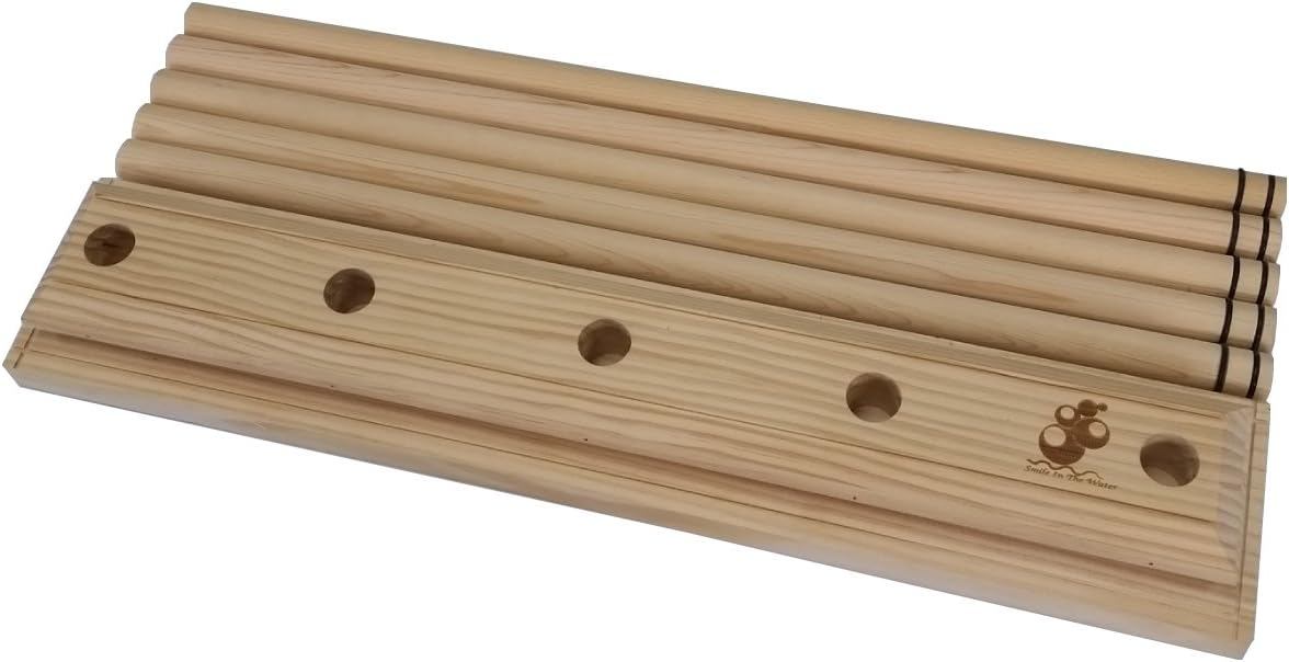 AquaRideo (Akuarideo) Surfboard Foundation Unnecessary! Do not use The Screws! Easy Installation! Wooden Wall-Mounted Board Stand (Screwed Type) Even in Women BSS