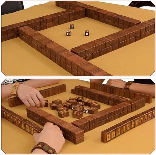 Miniatura 2 de Mahjong Classic, Mahjong Set más nuevo juego chino Mahjong juego de azulejos Mah Jong, juego de mesa chino tradicional Mahjong Juegos de Mahjong