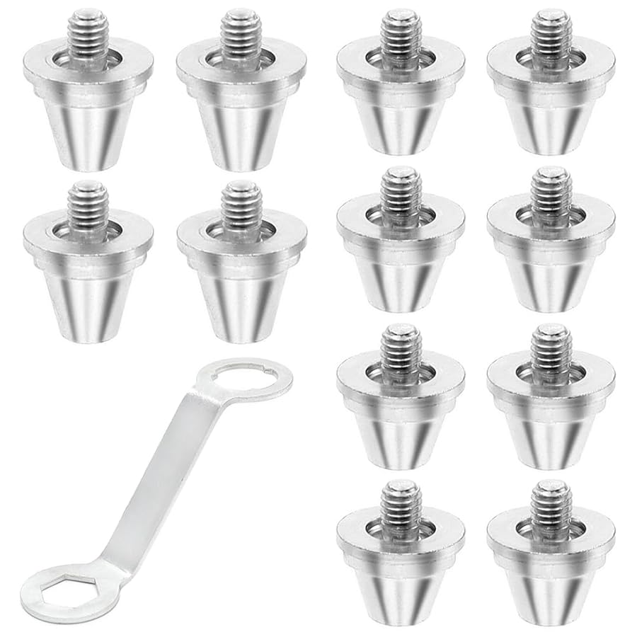 Aoyswuz 12 Pezzi 11/13 mm Tacchetti di Ricambio per Scarpe Inox Tacchetti  da Calcio Compatibili Viene Fornito con Strumenti di Sostituzione :  Amazon.it: Sport e tempo libero