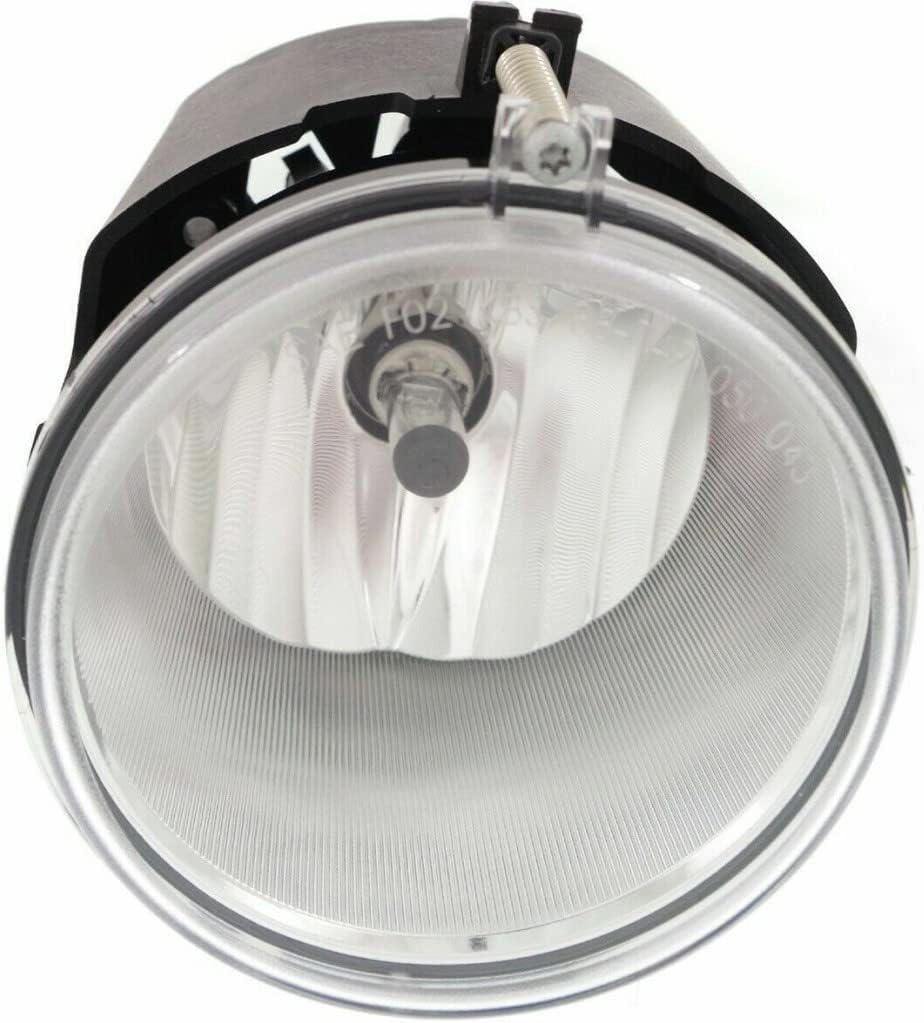 KarParts360 For 2009 2010 Jeep Commander Driver and Passenger Side Pair Fog Light Assembly Replaces CH2592135