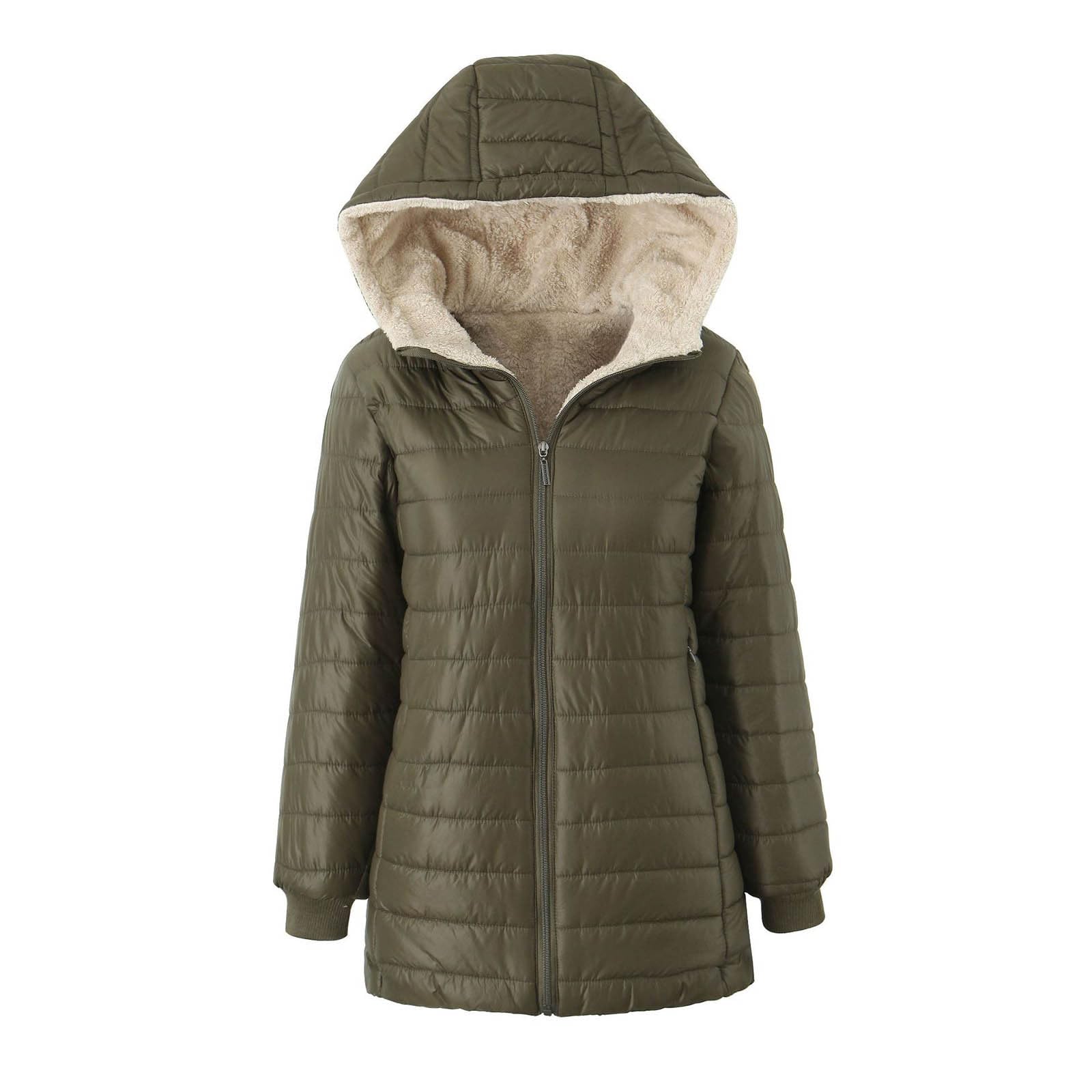 Piumini Leggeri Donna, Giacca Trapuntata Donna Mezza Stagione Elegante Imbottito Trapuntato Piumino Richiudibile a Maniche Lunghe Ultraleggero Taglie Forti Giubbotto Di Piuma Caldo Per Tempo Libero