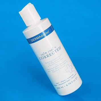 DERMAdoctor Calm Cool + Corrected Cleansing Oil & Bakuchiol Serum Bundle for Dry, Sensitive, Eczema-Prone Skin