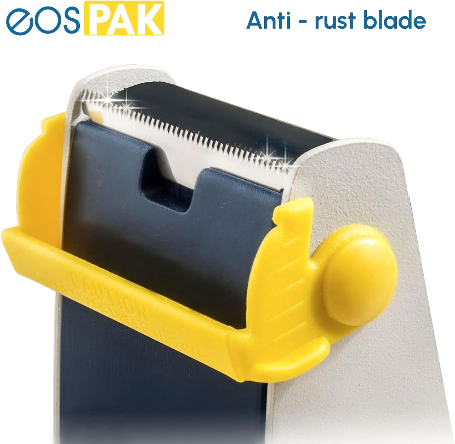 eosPAK ET-227 by Excell Multi-Track Bench Tape Dispenser; 2-Inch Wide Tape; 3-Inch Core Diameter; Heavy Duty Metal Construction; Anti-Rust Blade; Safety Blade Cover