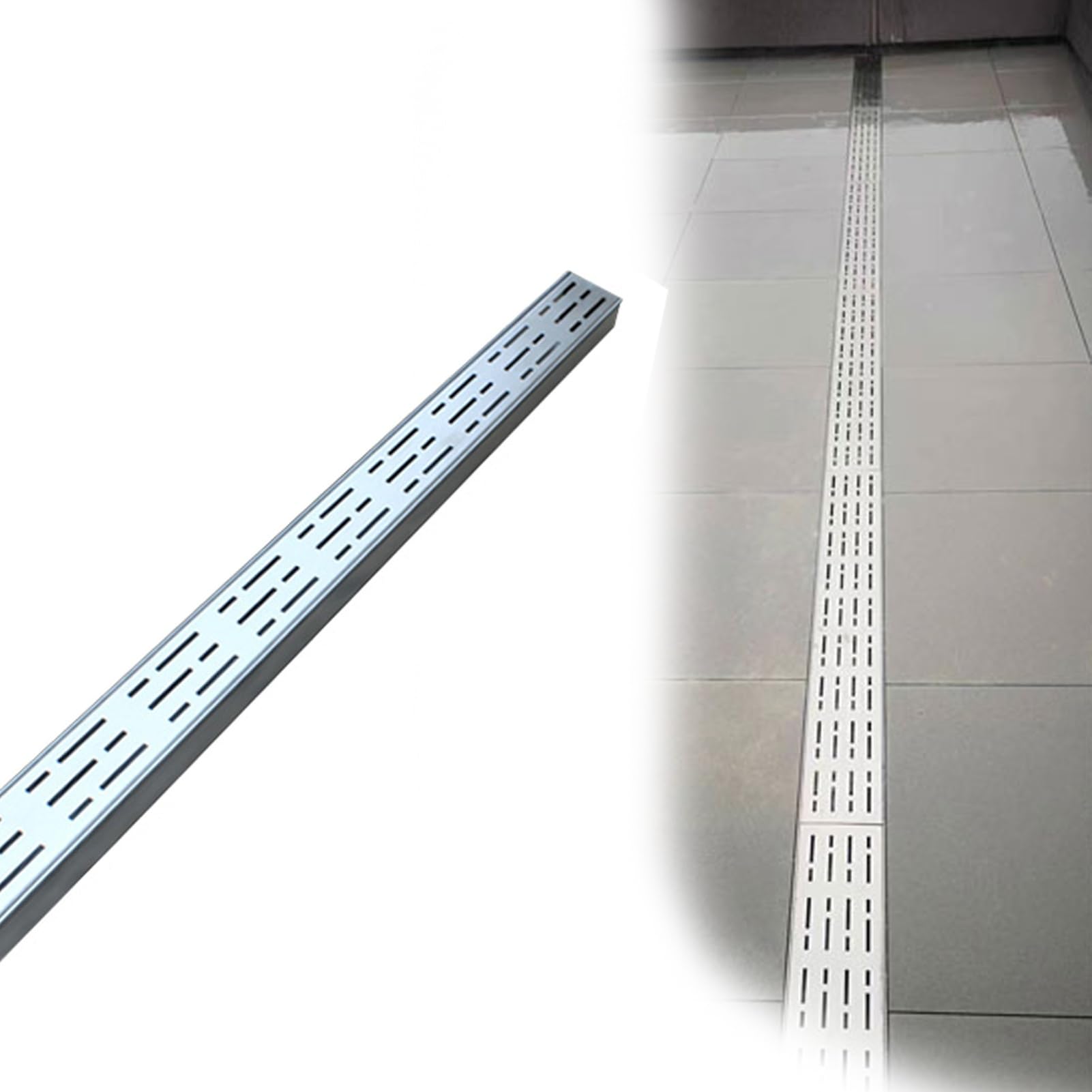 Système de drainage de terrasse extérieur pour protéger vos allées de patios en béton