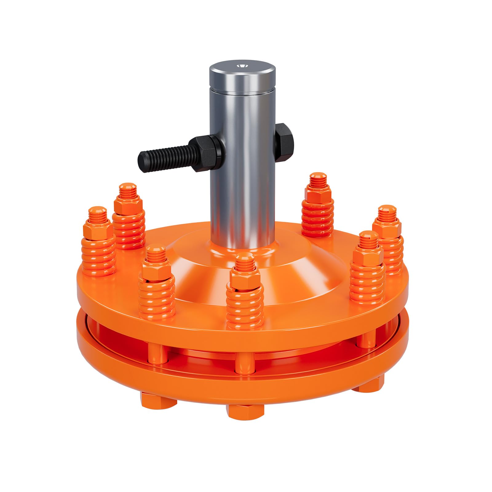 Slip Clutch for PTO Shaft, 1 3/8" PTO Slip Clutch, Smooth Round Ends PTO Friction Clutch, Carburized Steel Tractor Slip Clutch, Adjustable Rotary