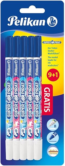 Pelikan Gaśnica do atramentu Super Pirat B 9 + 1 akcja