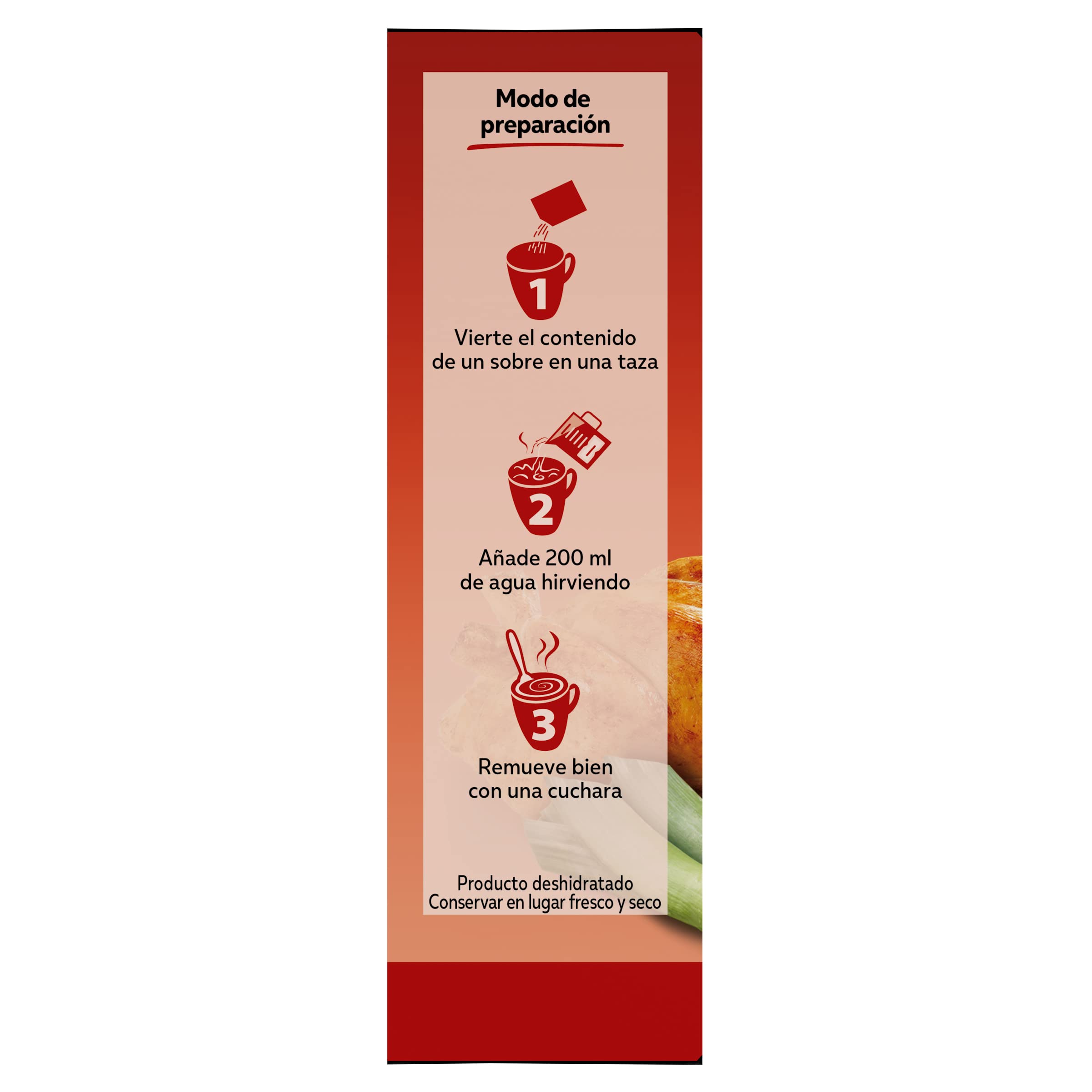 Gallina Blanca Sopinstant Crema de Pollo con Picatostes, 63 Gramos - 3