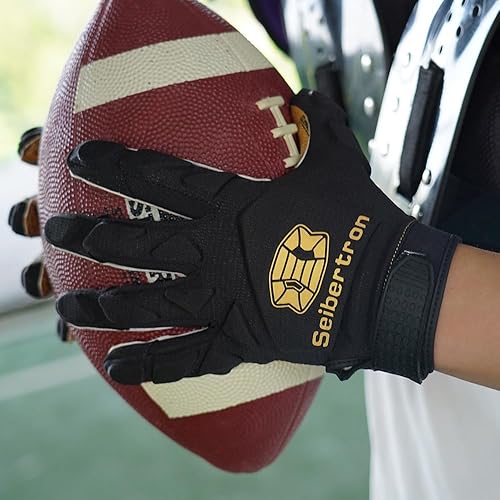 Vista 50 de Seibertron Pro 3.0 Elite - Guantes de fútbol para jóvenes y adultos Tamaño adulto rojo