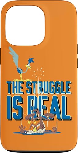 Vista 19 de Funda para iPhone 13 Looney Tunes Roadrunner la lucha es real