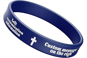 Custom Bracelet, Personalized Silicone Bracelets Enhance Fitness and Support