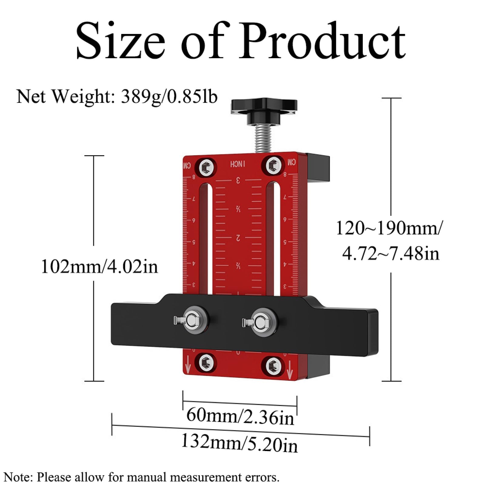 Cabinet Door Installation Positioner, Adjustable Cabinet Door Positioning Tool - Image 2