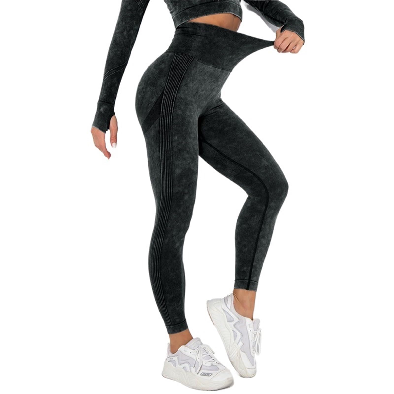Bezszwowe legginsy damskie spodnie do jogi legginsy do jogi z wysokim stanem spodnie sportowe do biegania legginsy treningowe damskie odzież fitness na siłownię