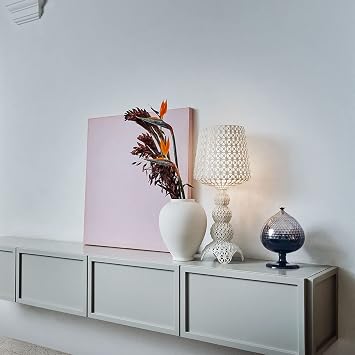 Kartell Pumo Container/Centerpiece, Smoked and Black