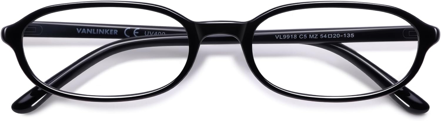 VANLINKER Fahion Cute office siren glasses Blue Light Blocking for Woman Rectangle Fake Non-prescription Glasses VL9918