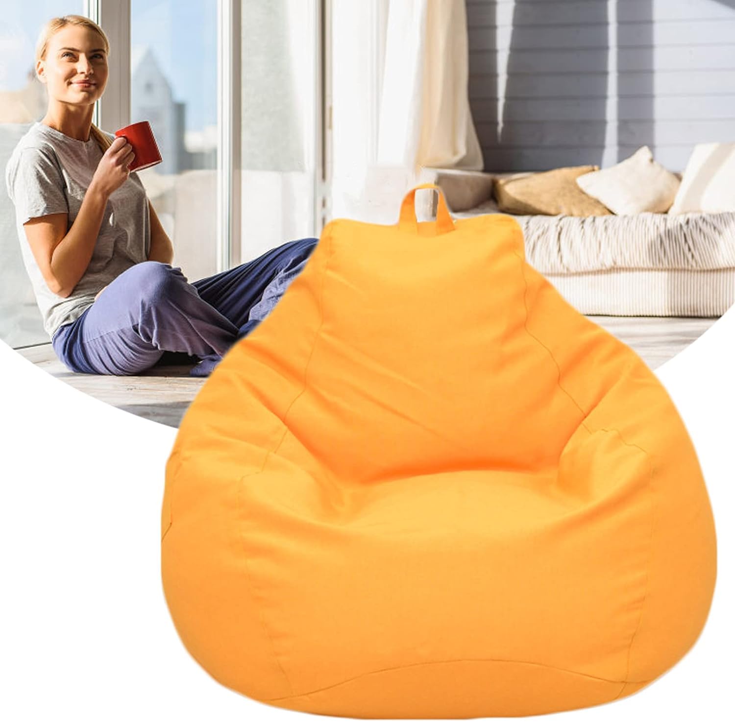 グリーンビーズクッション 楽天市場】【ふるさと納税】ビーズクッション ポルトBIG 日本製