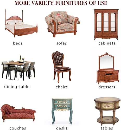 Miniatura 5 de Ezprotekt Paquete de 16 deslizadores autoadhesivos para patas de sillas de muebles para alfombras, 2-18 pulgadas, autoadhesivos, redondos,