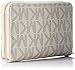 Michael Kors Women’s, Jet Set Wallet, Off-White (Vanilla 150), Dimensions (W x H x D): 16 x 10 x 2 cm