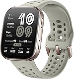 Amazfit Bip 6 Smart Watch 46mm, 14 Day Battery, 1.97" AMOLED Display, GPS & Free Maps, AI, Bluetooth Call & Text, Health, Fitness & Sleep Tracker, 140+ Workout Modes, 5 ATM Water-Resistance, Stone - 1