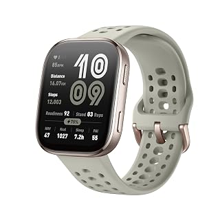 Amazfit Bip 6 Smart Watch 46mm, 14 Day Battery, 1.97" AMOLED Display, GPS & Free Maps, AI, Bluetooth Call & Text, Health, Fitness & Sleep Tracker, 140+ Workout Modes, 5 ATM Water-Resistance (Renewed) - Amazon product rated Grade A
