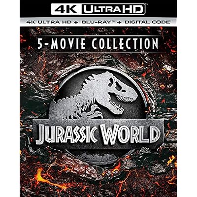 Jurassic World 5-Movie Collection (4K Ultra HD + Blu-ray + Digital)