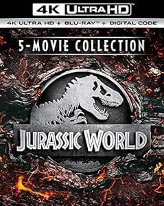 Jurassic World 5-Movie Collection (4K Ultra HD + Blu-ray + Digital) [4K UHD]