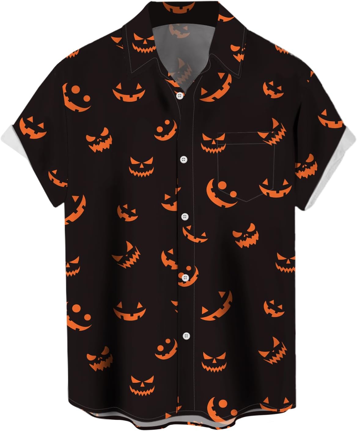 Chemise Hawaïenne Pour Hommes - Streetwear - Style Ethnique - Manches