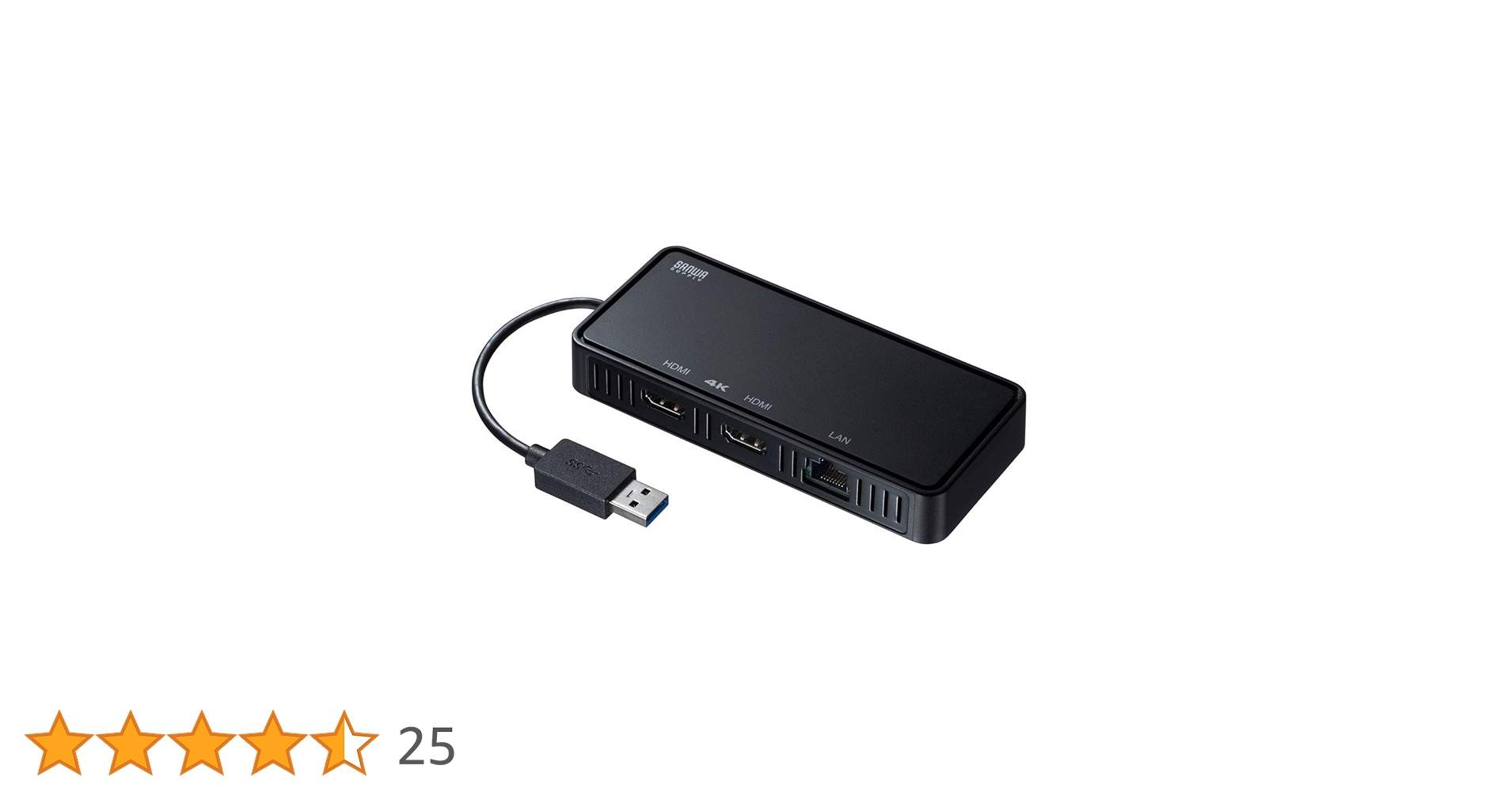 Amazon.co.jp: サンワサプライ USB3.1-HDMIディスプレイアダプタ