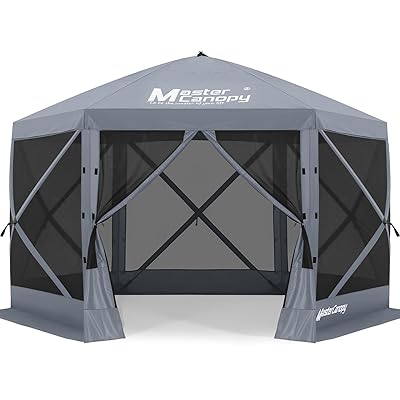 MASTERCANOPY Portable Screen House Room Pop up Gazebo