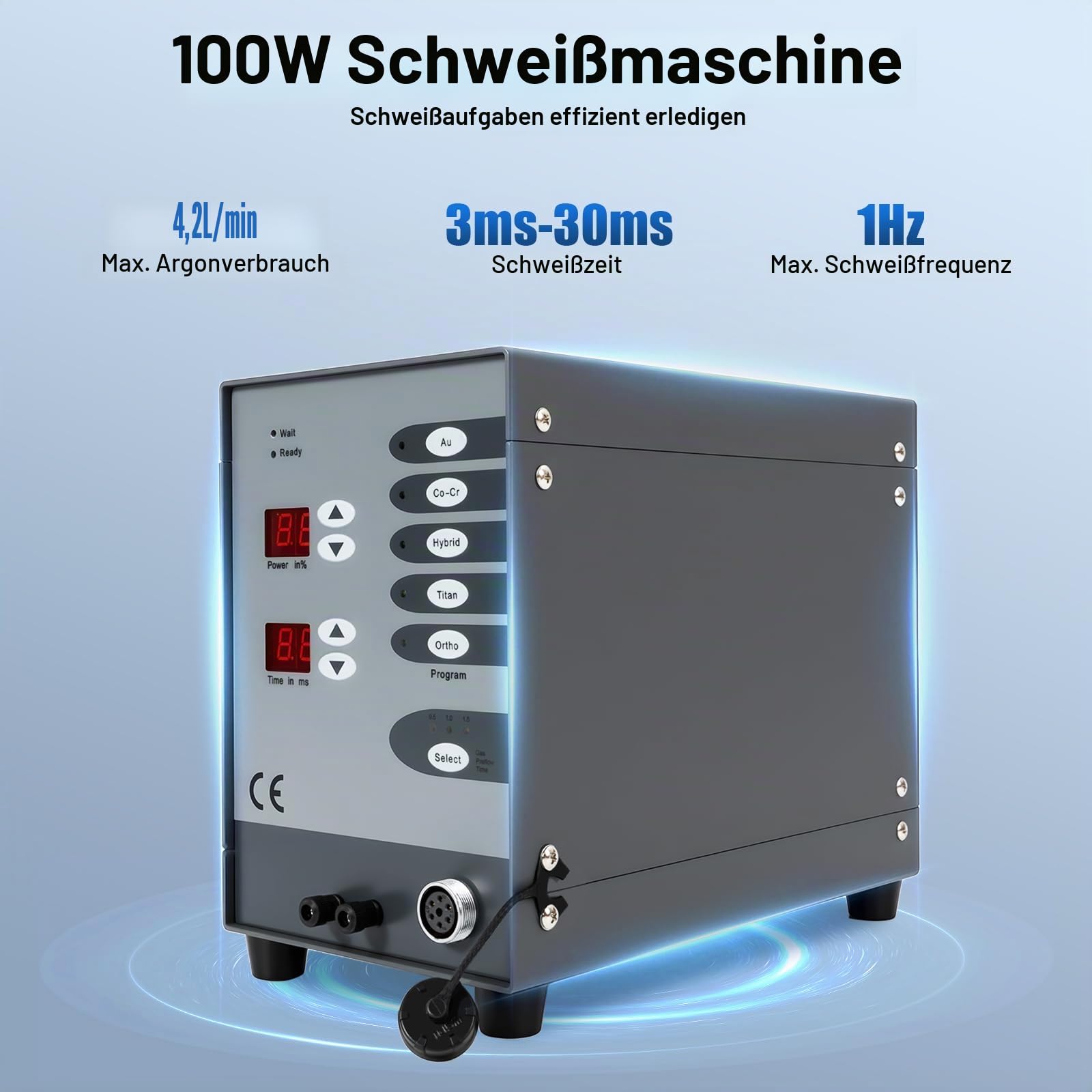 Automatische Punktschweißmaschine, 220V 100W Schmuck Gold Silver Punktschweißgerät Elektrisches Pulse Spot Welder, Puls-Argon-Lichtbogenschweißmaschine für Schmuck-Schweißen