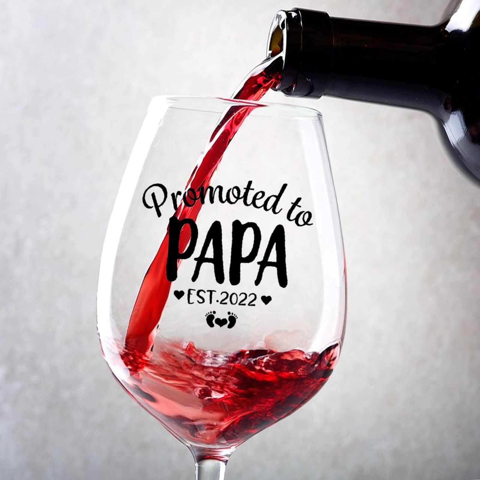 Verres à vin de mariage lot de 2 pour des tables de fête et anniversaires mémorables