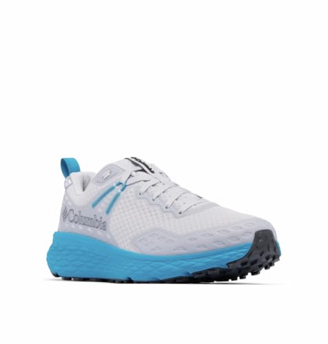 Columbia Men's Konos TRS Outdry Waterproof Shoe, Cumulus Grey/Blue Echo, 13