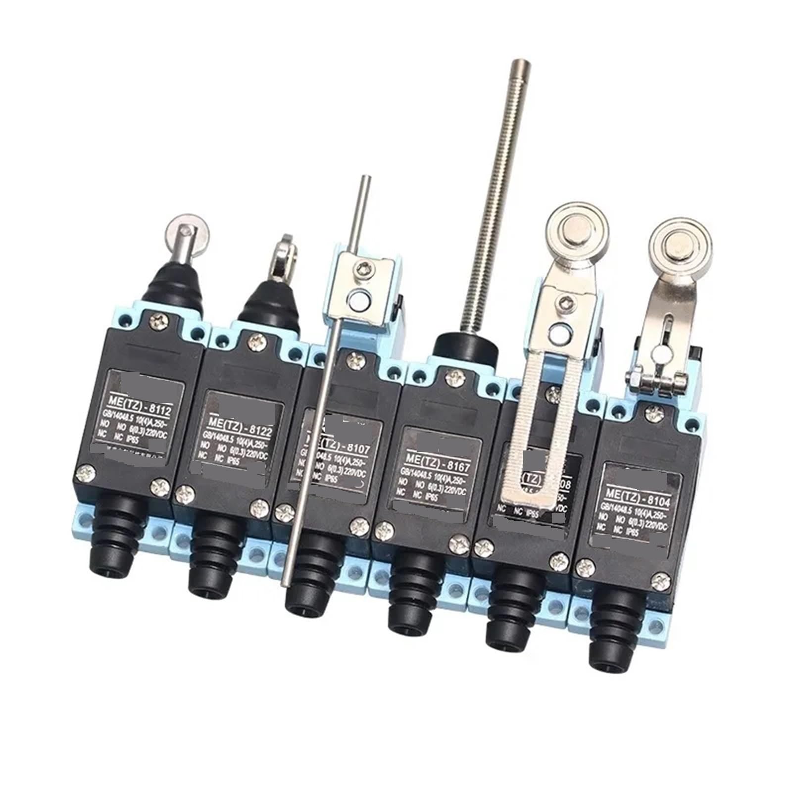 5 pezzi ME-8108 Interruttore di finecorsa con braccio di leva a rullo regolabile rotante ME-8107 ME-8104 ME-8112 ME-8122 ME-8166 ME-8168 8167(ME(TZ)-8167)
