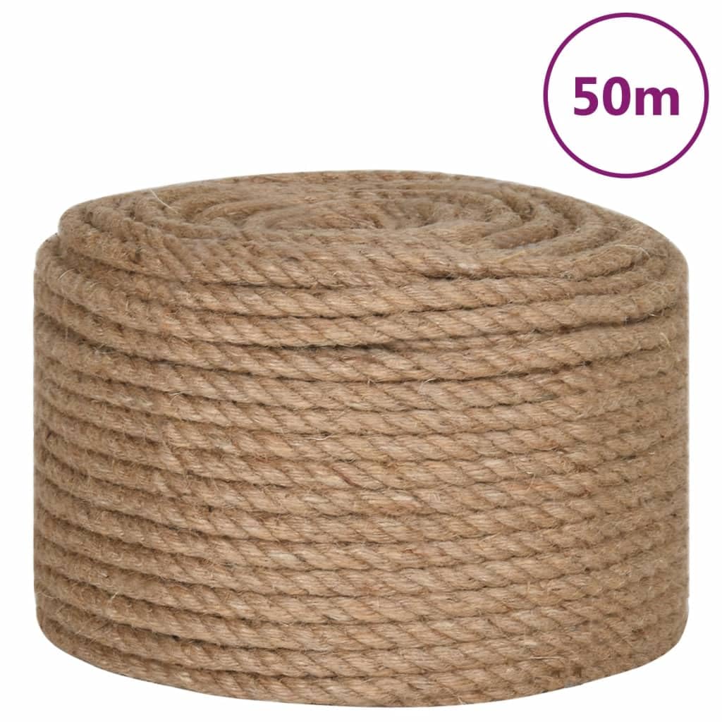 Générique Corde de Jute 50 m de Long 12 mm d'épaisseur,153754