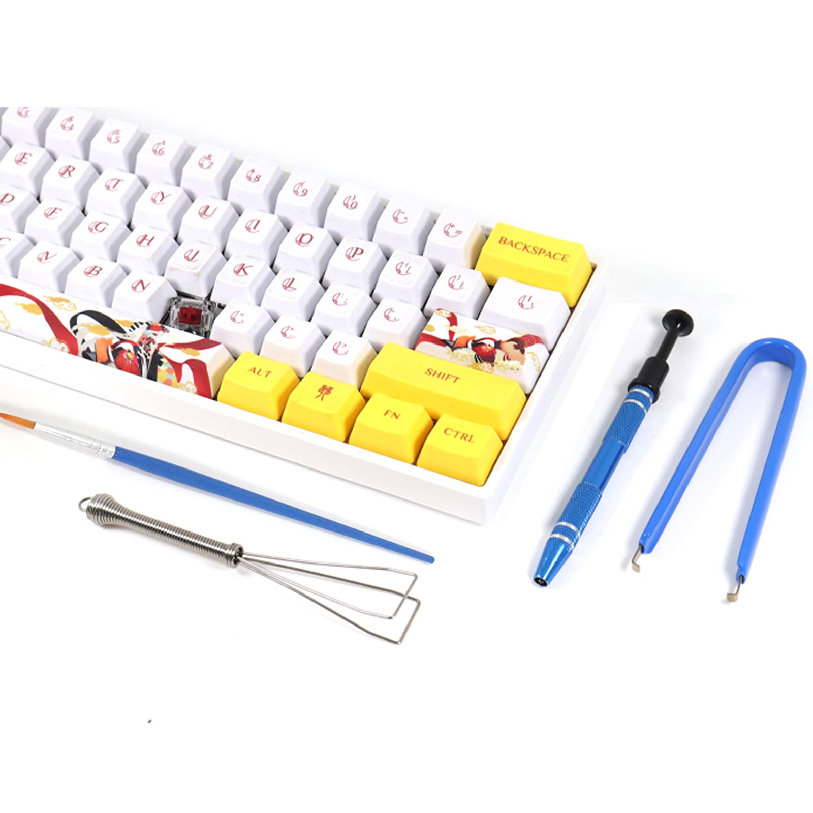 Kit Lubrificante Tastiera Meccanica - 6 Pezzi Con Grasso GPL 205G0, Attrezzi Per Switch MX - Foto 2