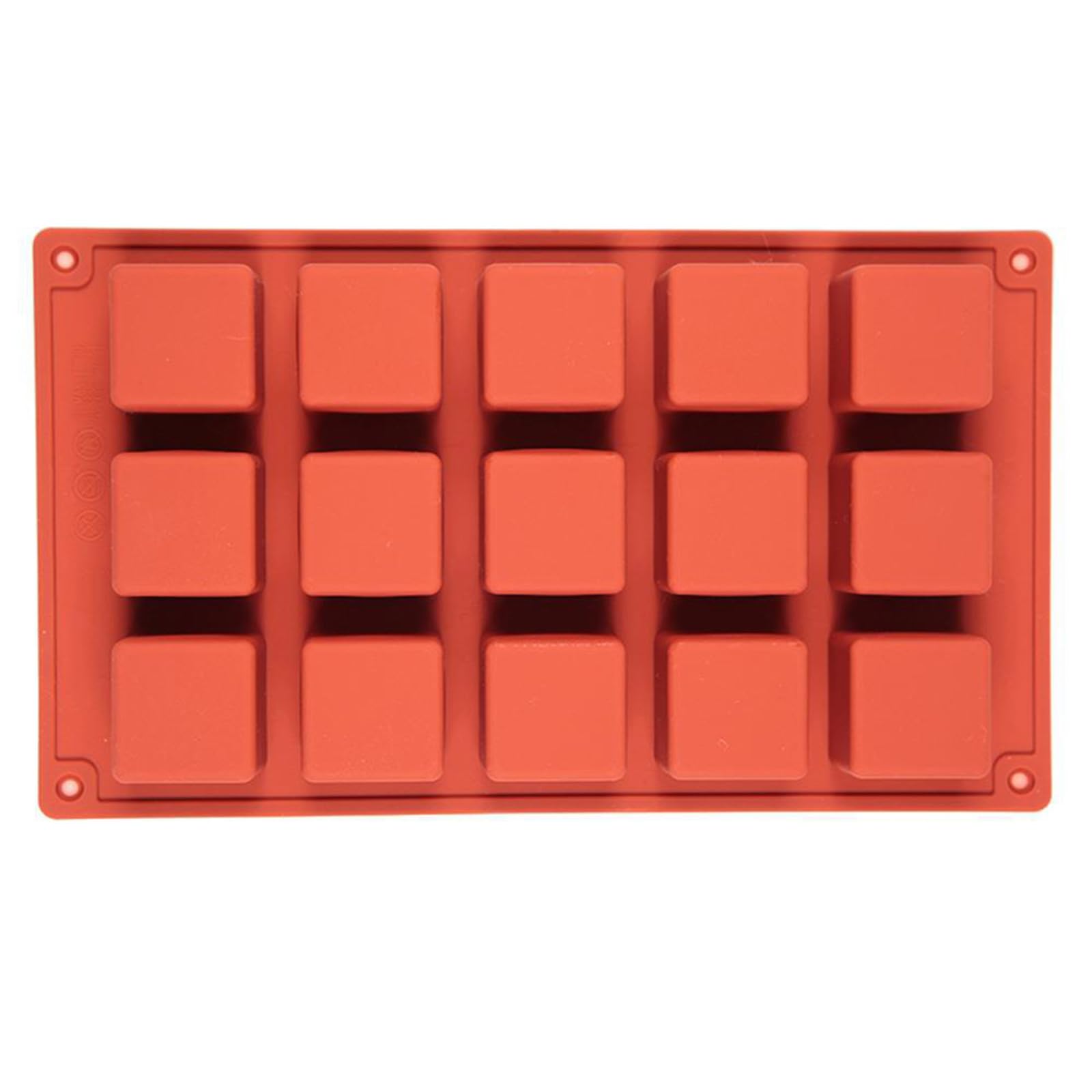 Zkhxhtg bakeware sets Square Dessert Silicone Mold Fondant Chocolate Mold Making Mousses Cake Mold Baking Decorating Supplies