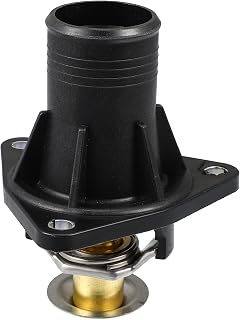X AUTOHAUX C2S11278 Engine Coolant Thermostat Housing Assembly for Jaguar X-Type 2002-2008 9473185 448180 1601-317752 9631-180
