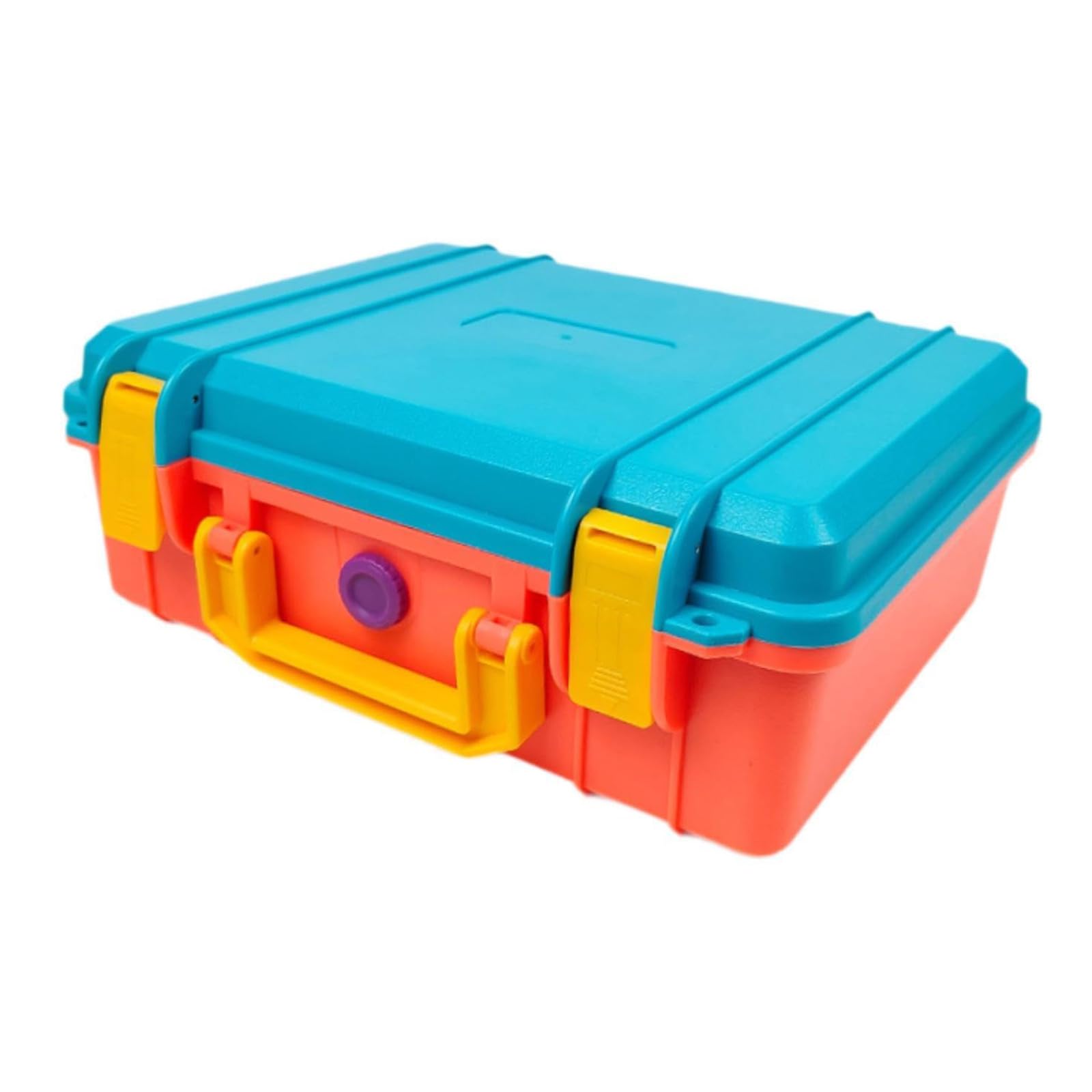 Buxuaaaa D Crush Proof Waterproof Tool Organizers Colorful Portable Storage Box Har Case For Mechanics An Home Projects Crush Proof Tool Organizers