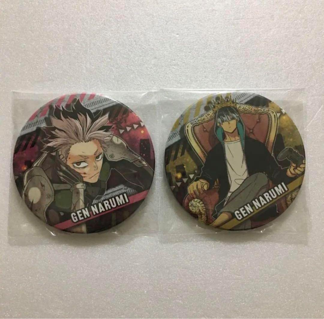 怪獣8号 鳴海弦 ちびとこ 3WAY缶バッジ (キャラクターグッズ) - ホビー