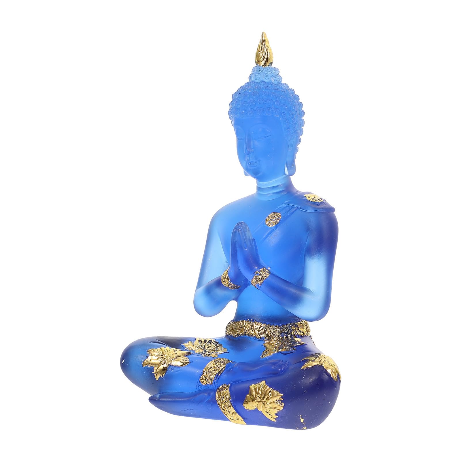 Statue Bouddha Veemoon en résine au style unique et finition élégante