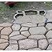 Vingo® D.I.Y tiritas Forma Aceras hormigón tiritas Fundición para jardín Plantilla 43...