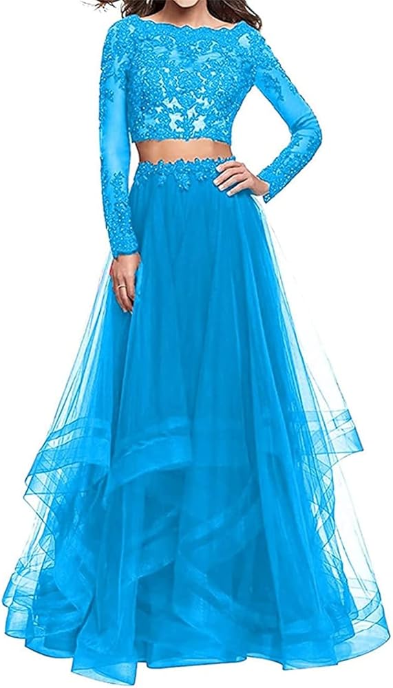 green emerald velvet dress Amazon.com: Ball Gowns for Women 2 Piece Tulle Long Sleeve Floor Length  Wedding Guest Dresses Blue US2 : Clothing, Shoes & Jewelry