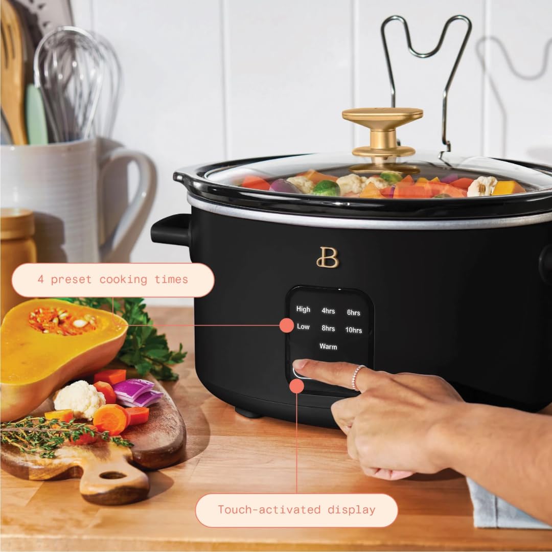 Ninja Crockpot Beautiful 6 Qt Programmable Slow Cooker By Drew