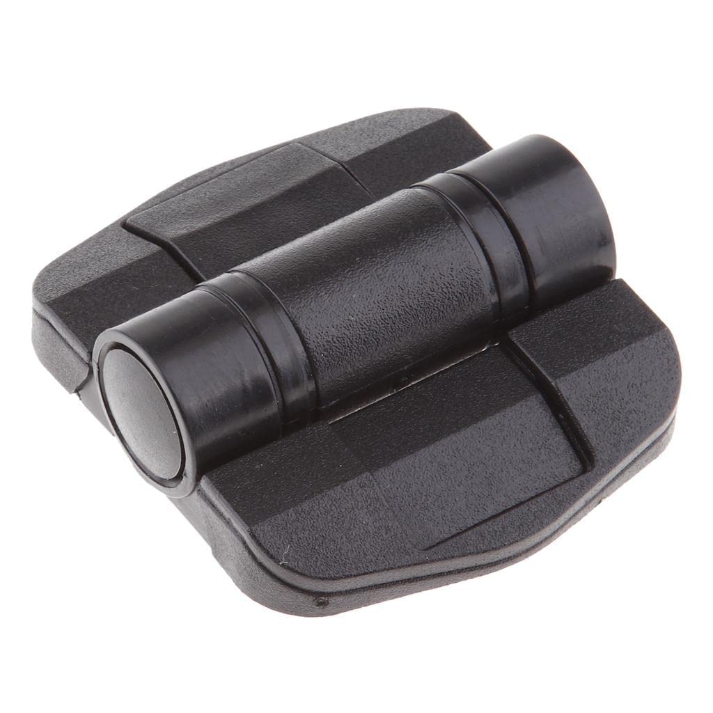 zalati Hinge with 4 Holes 150 Degree Detented Open Angle C6-1 Replacement for Door Position Control Black