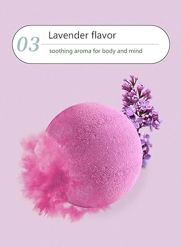 Miniatura 8 de Set de regalo de bombas de baño, orgánicas hechas a mano con materiales 100% naturales para niños, mujeres y hombres, el mejor regalo para todos
