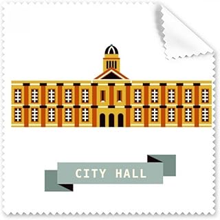 Singapore City Hall Landmark Cleaning Cloth Phone Screen Glasses Cleaner 5pcs