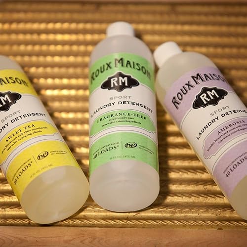 Miniatura 2 de Detergente delicado para ropa  Detergente eliminador de olores HE, detergente natural para ropa, hasta 40 cargas de lavado a máquina o más de 80