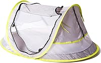 Vista 11 de Poray - Tienda de campaña portátil para playa para bebés con protección solar UPF 50+, mosquitera y sombrilla, tienda de campaña de viaje ideal