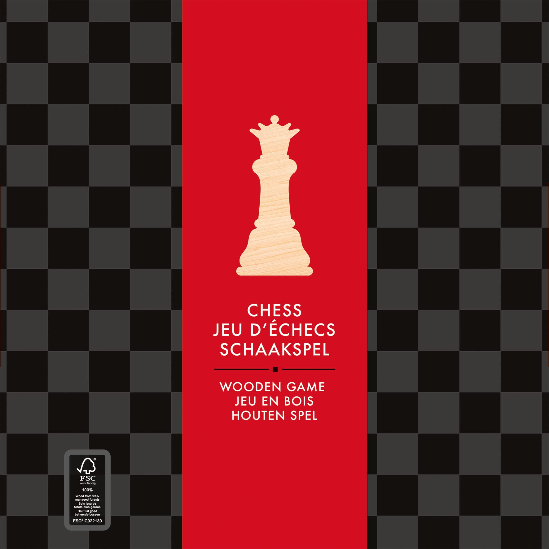 Mixlore | Juego de ajedrez | Juego de Mesa de Madera | a Partir de 6 años | 2 Jugadores